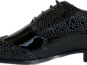 Gio Gino Italy Black Formal Party Shoes SH263