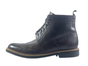 John Rocha Brown Leather Men’s Ankle Boots SH511