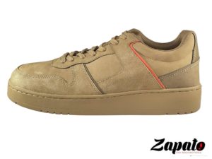 Zara Men’s Tan Leather Sneakers SH573