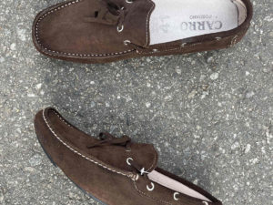 Brown Suede Boat Shoes SH815