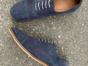 Taylor & Wright Navy blue Suede Leather Shoes SH842