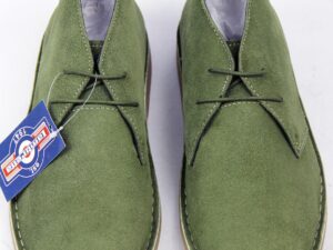 Mens Big Foot Desert Shoe Olive Green