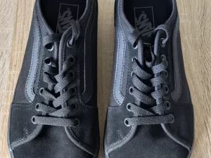 Vans Mens Filmore Decon Black Suede Canvas