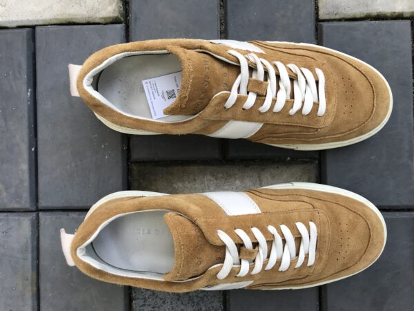 TIGER OF SWEDEN TAN SUEDE SNEAKERS - Image 2
