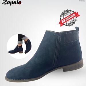 Graceland Navy Blue Ankle Boots