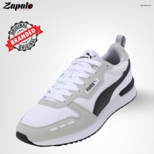 PUMA Retro Runner Sneakers – White/Grey/Black