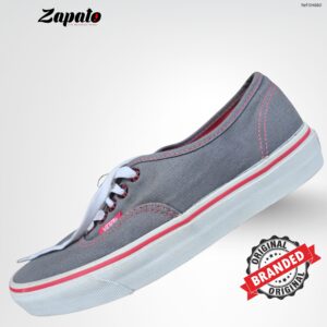 VANS Classic Low-Top Sneakers – Grey/Pink