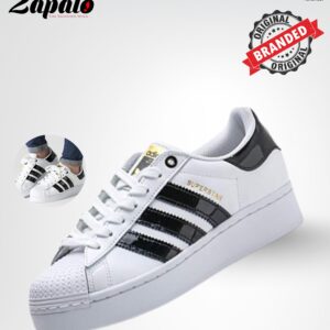 Adidas Superstar Sneakers – White/Black Patent