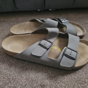 BIRKENSTOCK Arizona saddles gray