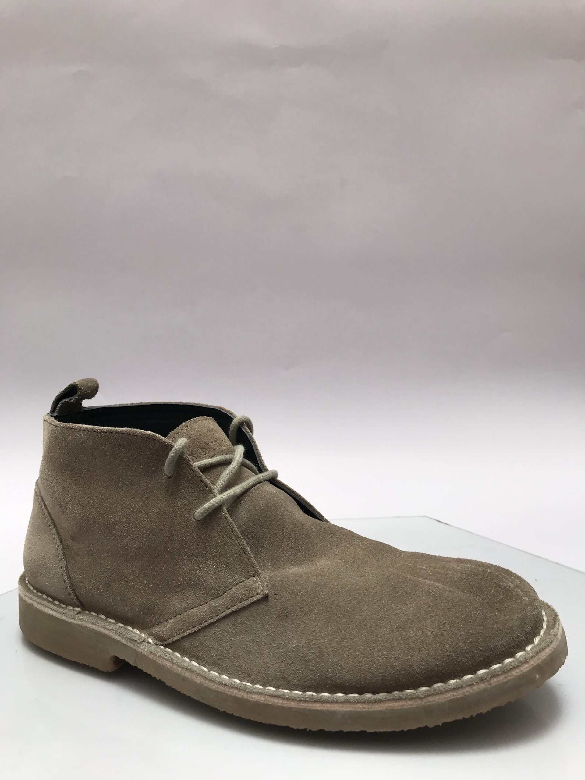 Joules Classic Light Tan Suede Desert/Chukka Boots - Image 3