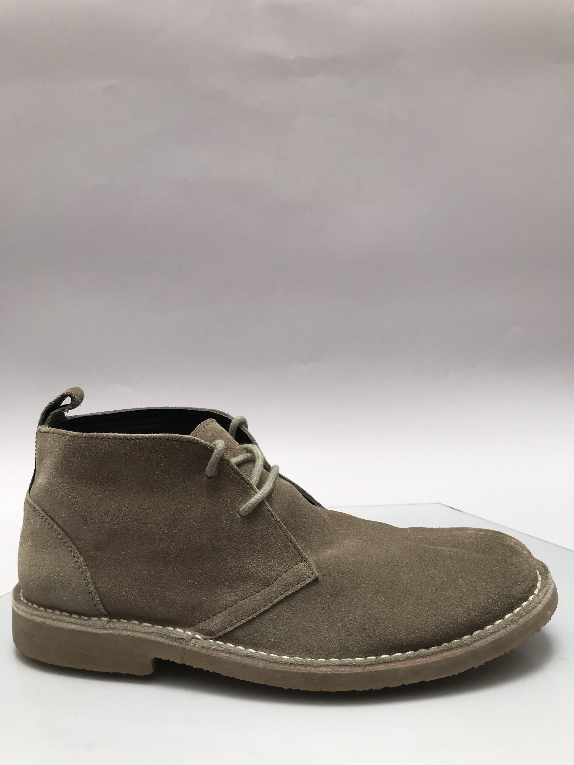 Joules Classic Light Tan Suede Desert/Chukka Boots - Image 5