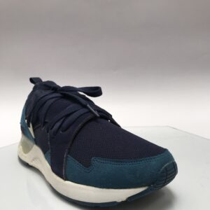 ASICS Deep Navy & Teal Athletic Lifestyle Trainers