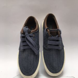 Polo Ralph Lauren Navy Canvas & Brown Casual Shoes